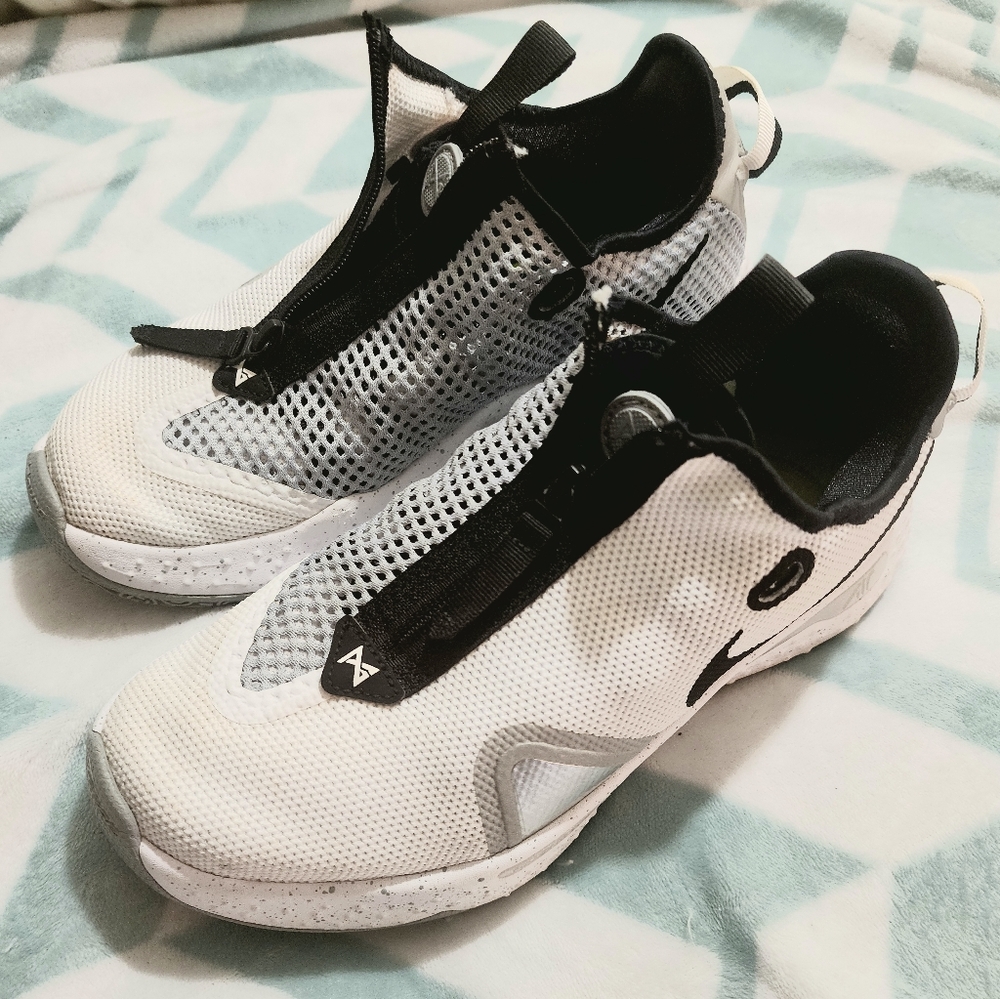 Nike PG 4 Team White Wolf Gray 2020 - Size 8